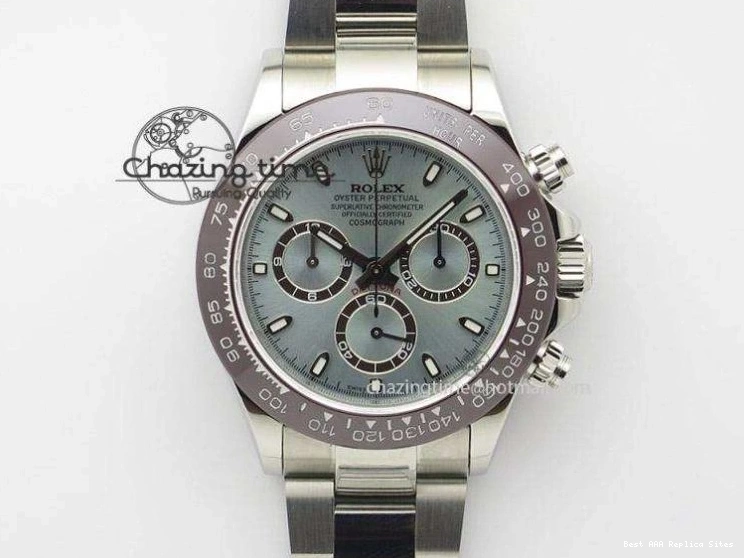 AAA Replica Watches Blue On Bracelet 116520 A SS Daytona Edition JF Dial 3944 Best QuickDry 1227